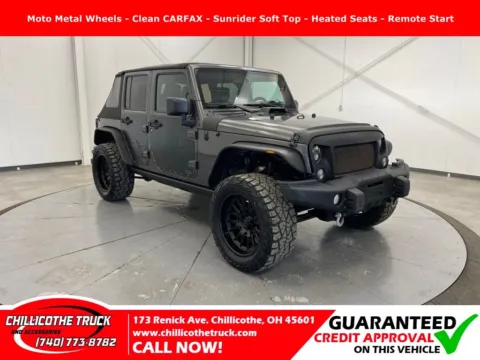 Unknown 2016 Jeep Wrangler Unlimited Sahara for sale in Chillicothe, OH