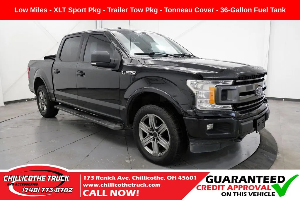 Black 2018 Ford F-150 XLT for sale in Chillicothe, OH