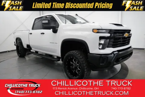 White 2024 Chevrolet Silverado 2500 HD Work Truck for sale in Chillicothe, OH