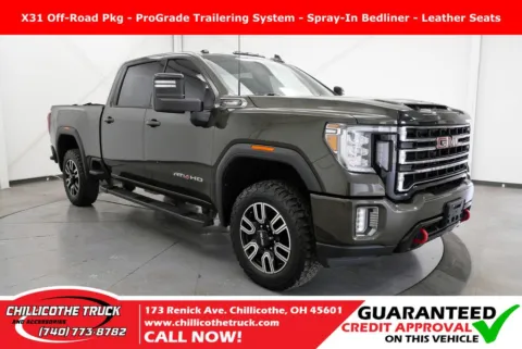 Green 2022 GMC Sierra 2500HD AT4 for sale in Chillicothe, OH