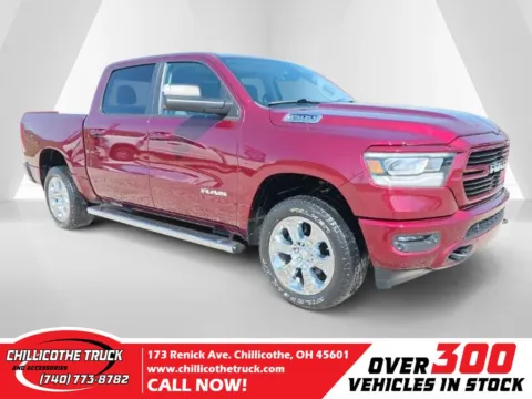 Red 2020 Ram 1500 Big Horn/Lone Star for sale in Chillicothe, OH