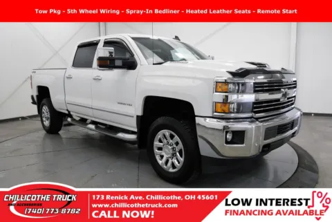 White 2019 Chevrolet Silverado 2500HD LTZ for sale in Chillicothe, OH