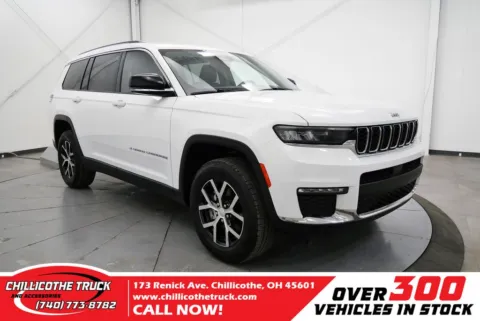 White 2023 Jeep Grand Cherokee L Limited for sale in Chillicothe, OH
