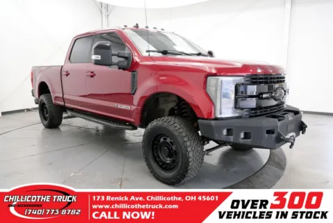 Red 2019 Ford F-250SD Lariat for sale in Chillicothe, OH