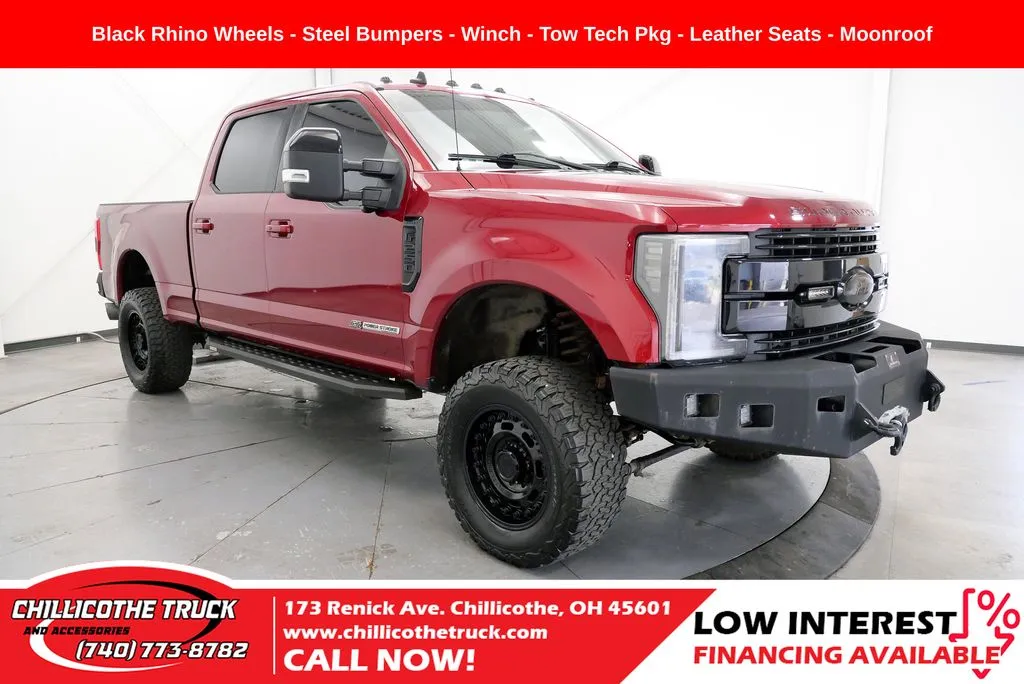 Red 2019 Ford F-250SD Lariat for sale in Chillicothe, OH