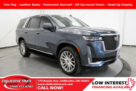 Gray 2021 Cadillac Escalade Premium Luxury for sale in Chillicothe, OH