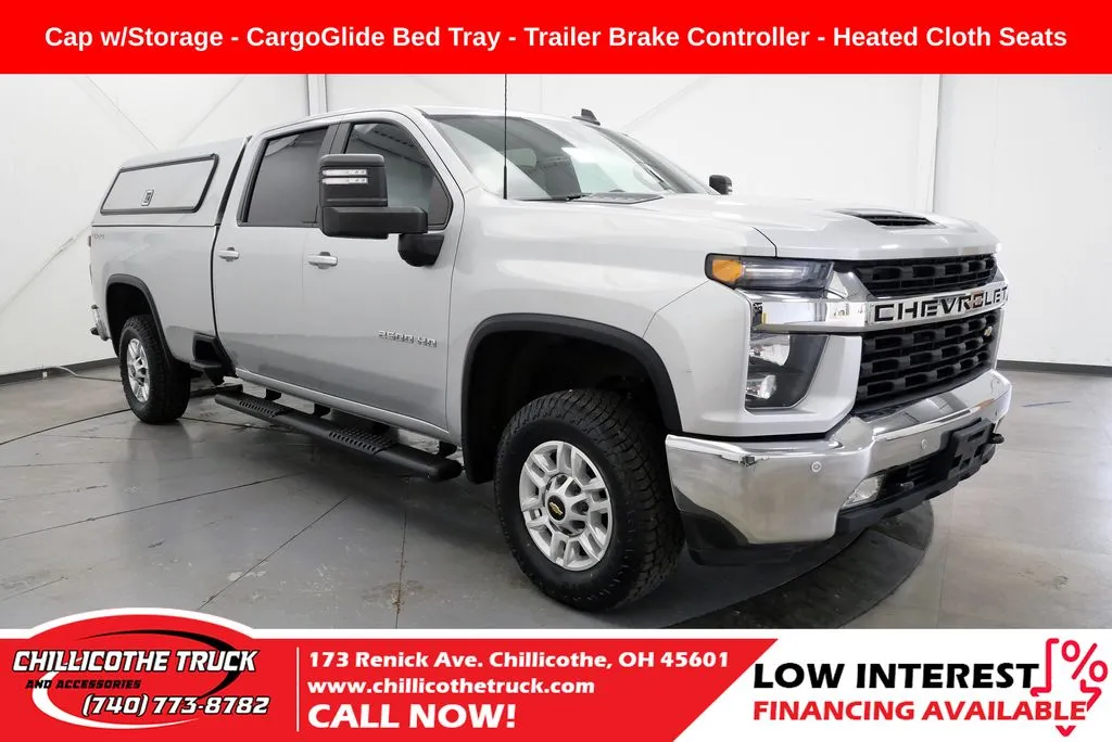 Silver 2021 Chevrolet Silverado 2500 HD LT for sale in Chillicothe, OH