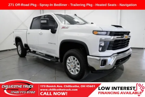 White 2025 Chevrolet Silverado 2500HD LT for sale in Chillicothe, OH
