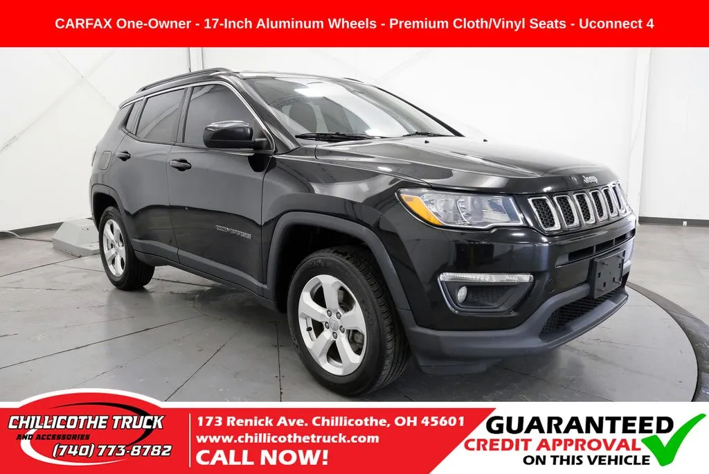Black 2020 Jeep Compass Latitude for sale in Chillicothe, OH