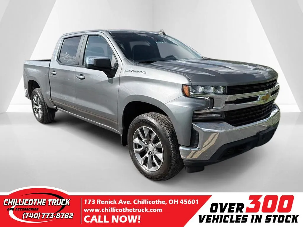 Gray 2022 Chevrolet Silverado 1500 LTD LT for sale in Chillicothe, OH