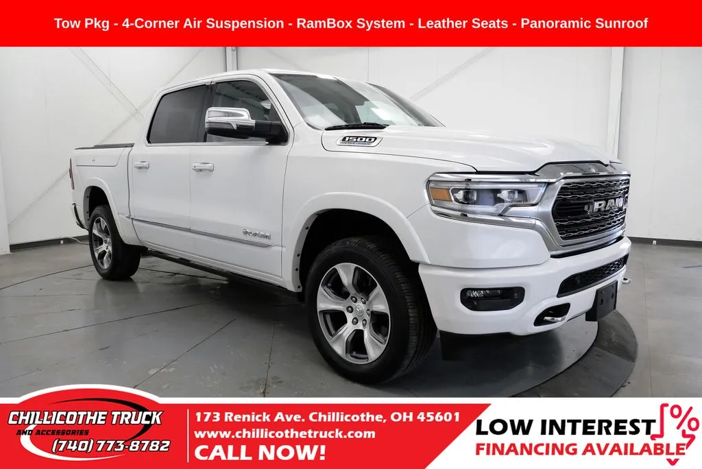 White 2024 Ram 1500 Limited for sale in Chillicothe, OH