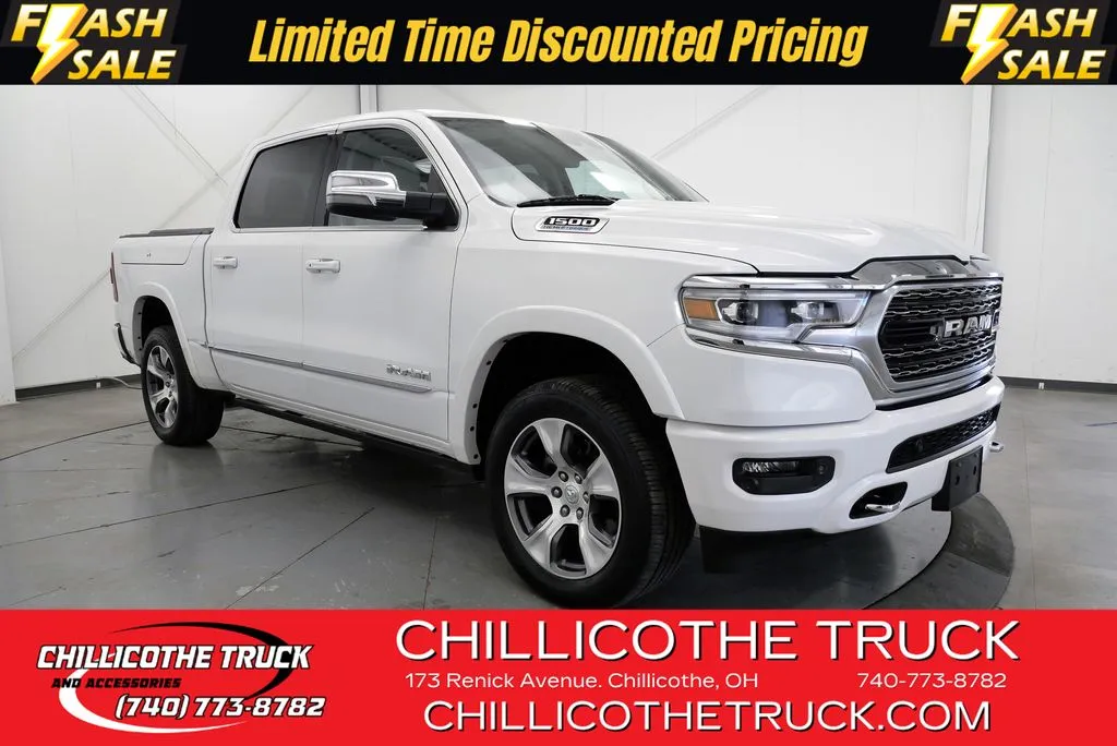 White 2024 Ram 1500 Limited for sale in Chillicothe, OH
