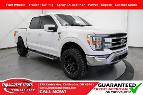 White 2021 Ford F-150 Lariat for sale in Chillicothe, OH