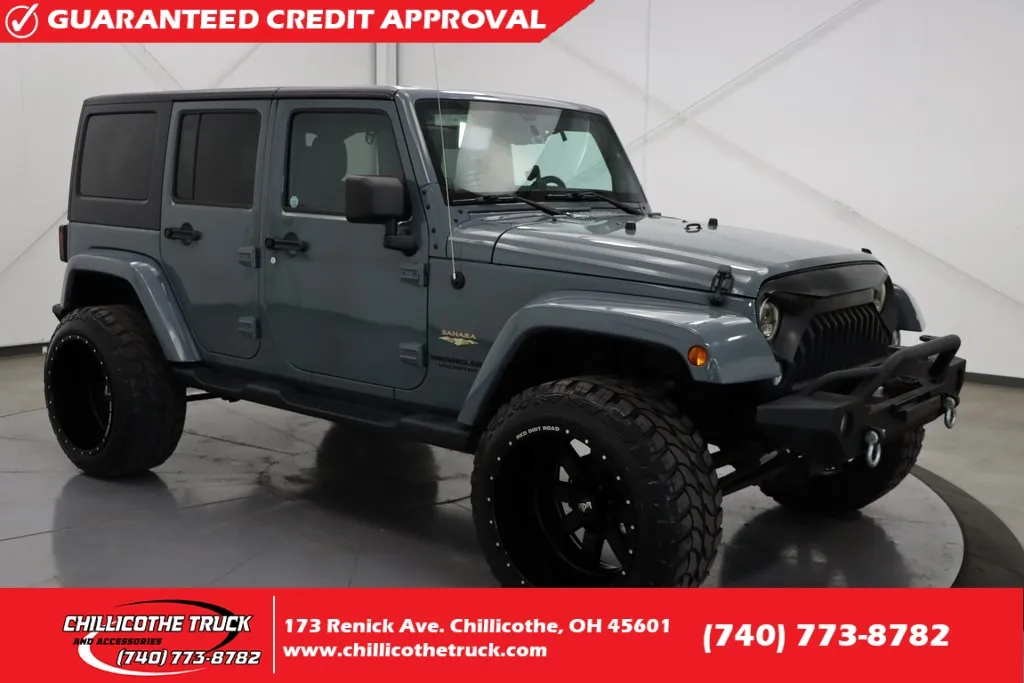 Used 2014 Jeep Wrangler Unlimited Sahara for sale in Chillicothe