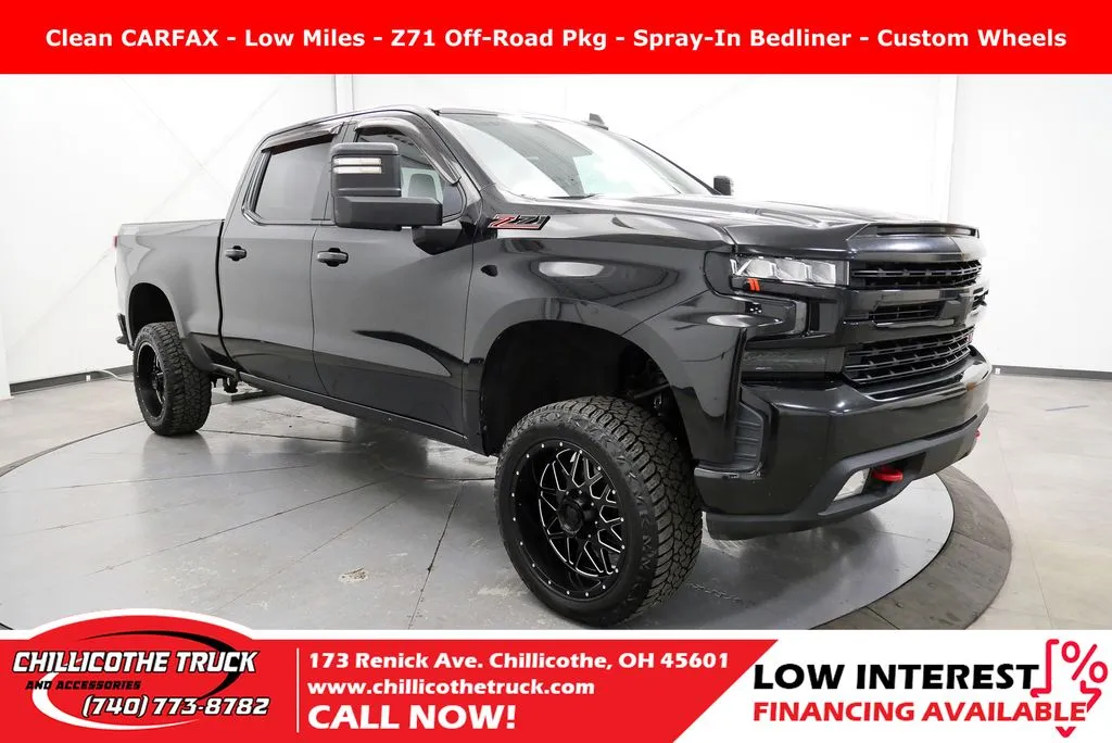 Black 2019 Chevrolet Silverado 1500 LT Trail Boss for sale in Chillicothe, OH