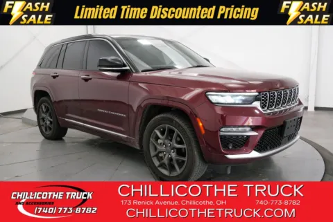 Red 2022 Jeep Grand Cherokee Summit for sale in Chillicothe, OH