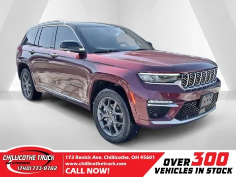 Red 2022 Jeep Grand Cherokee Summit for sale in Chillicothe, OH