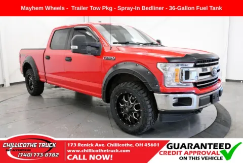 Red 2018 Ford F-150 XLT for sale in Chillicothe, OH
