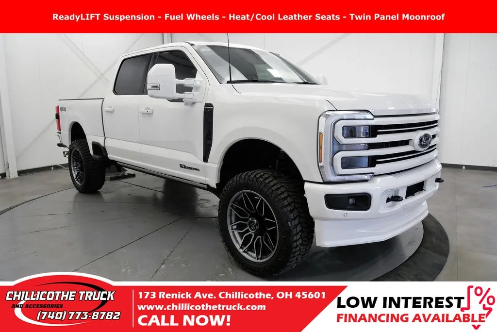 White 2026 Ford F-250SD Platinum for sale in Chillicothe, OH