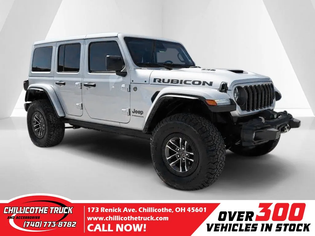 Silver 2024 Jeep Wrangler Rubicon 392 for sale in Chillicothe, OH