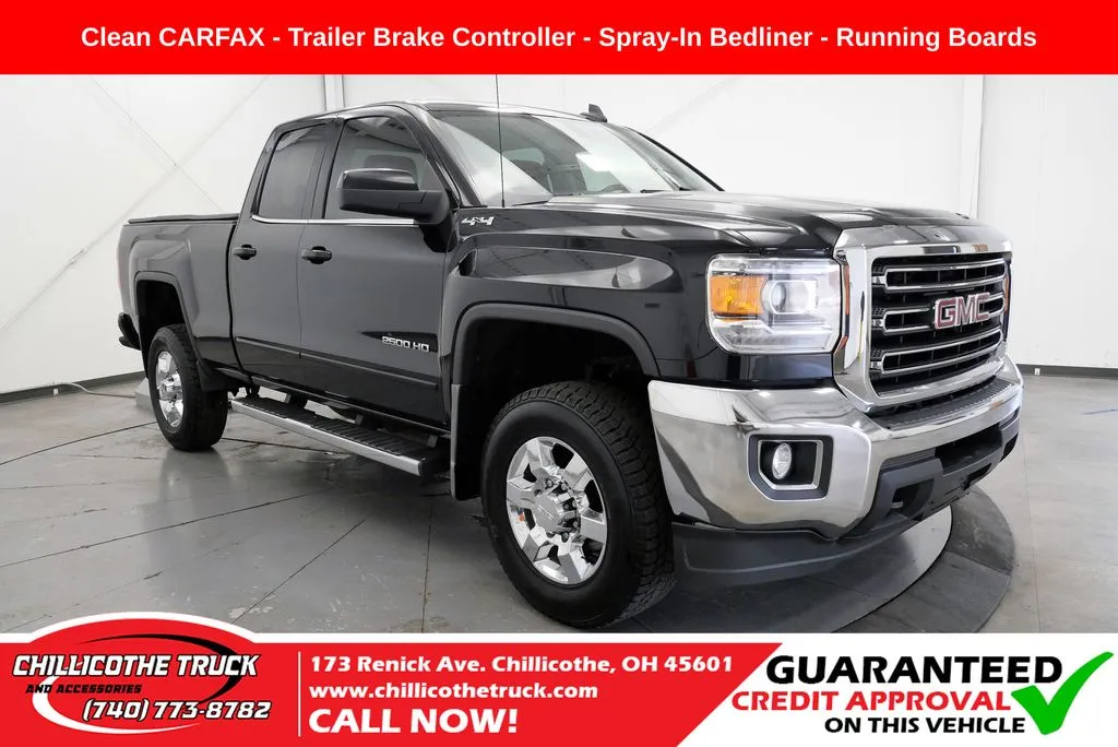 Black 2018 GMC Sierra 2500 HD SLE for sale in Chillicothe, OH