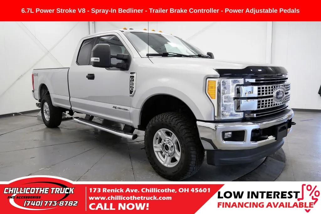 Silver 2017 Ford F-250SD XLT for sale in Chillicothe, OH