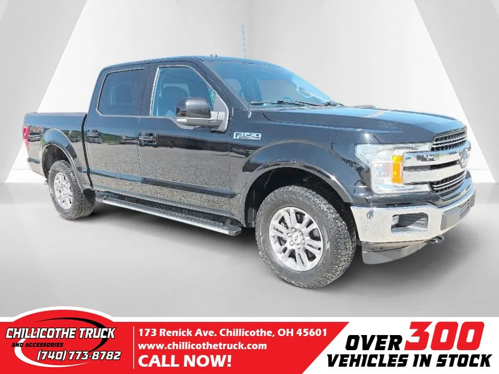 Black 2018 Ford F-150 Lariat for sale in Chillicothe, OH