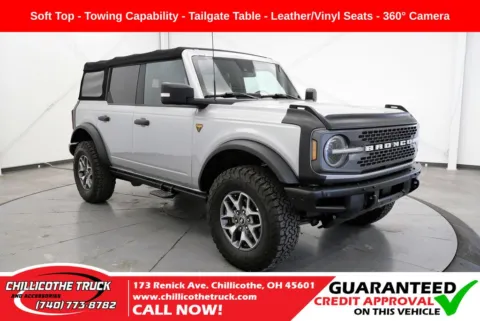 Silver 2022 Ford Bronco Badlands for sale in Chillicothe, OH