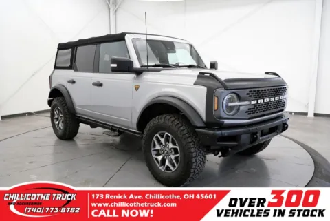 Silver 2022 Ford Bronco Badlands for sale in Chillicothe, OH