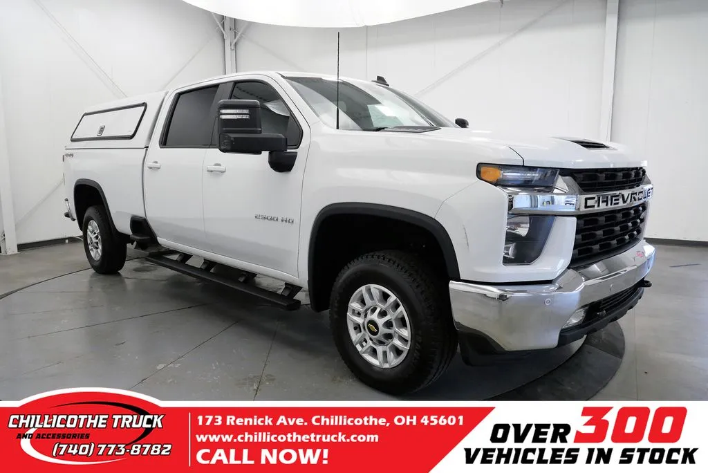White 2021 Chevrolet Silverado 2500HD LT for sale in Chillicothe, OH