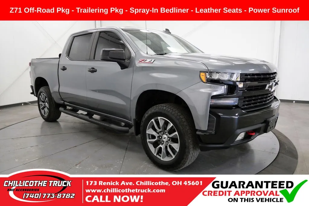 Gray 2021 Chevrolet Silverado 1500 LT Trail Boss for sale in Chillicothe, OH
