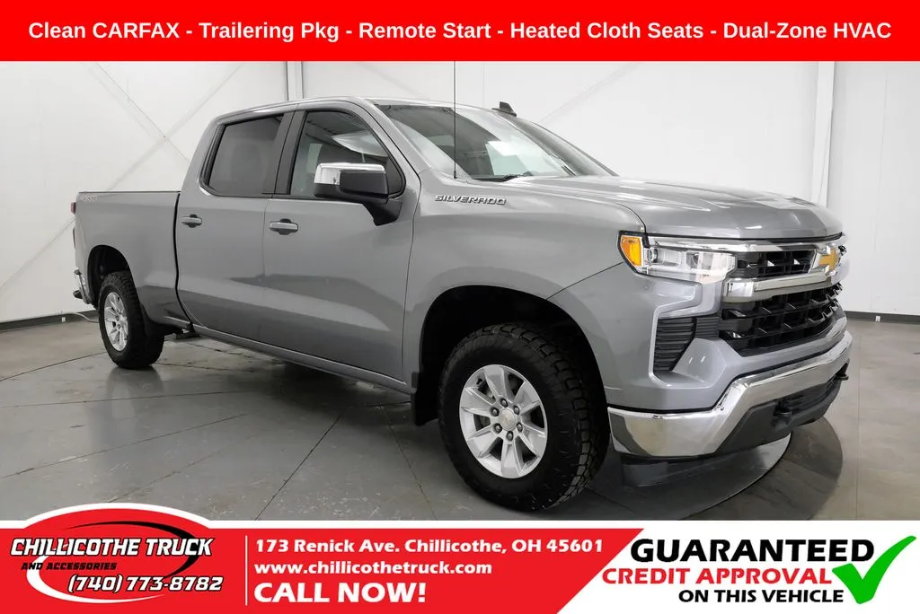 Gray 2023 Chevrolet Silverado 1500 LT for sale in Chillicothe, OH