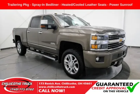Brown 2015 Chevrolet Silverado 2500HD High Country for sale in Chillicothe, OH