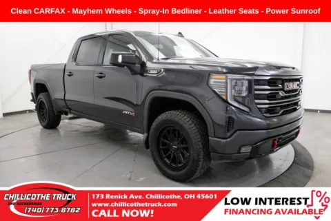 Gray 2022 GMC Sierra 1500 AT4 for sale in Chillicothe, OH