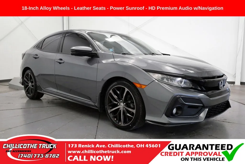 Gray 2020 Honda Civic Sport Touring for sale in Chillicothe, OH