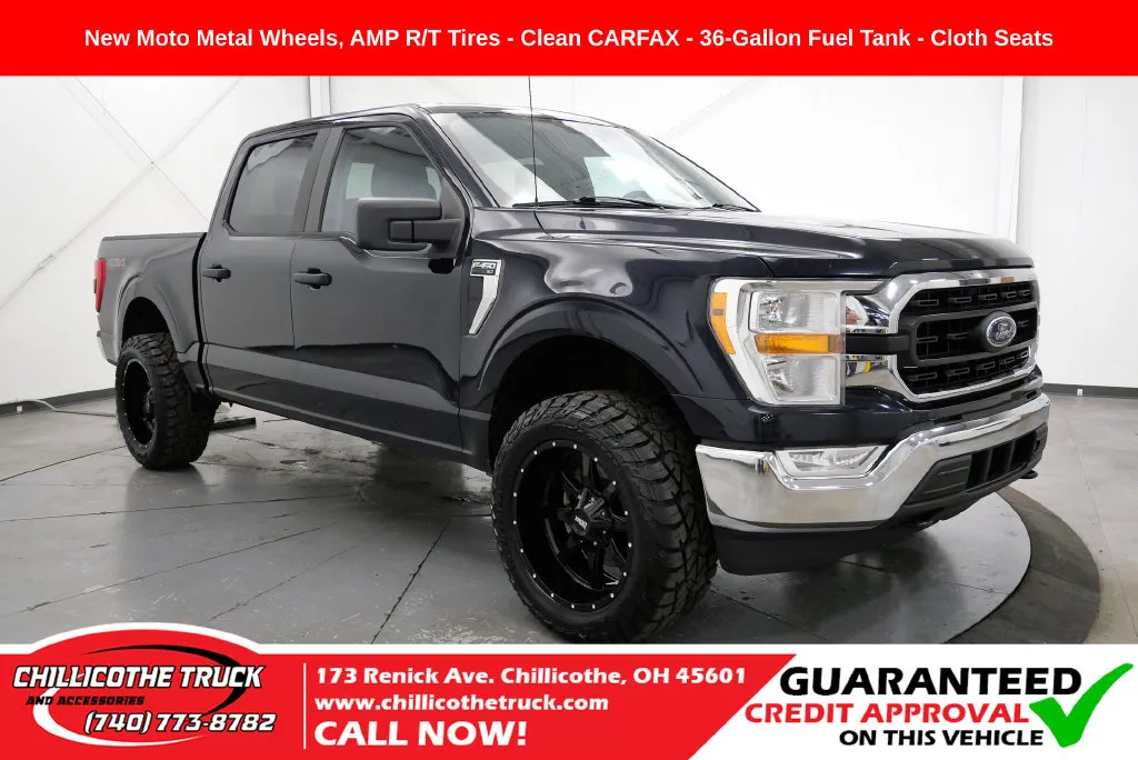 Blue 2021 Ford F-150 XLT for sale in Chillicothe, OH