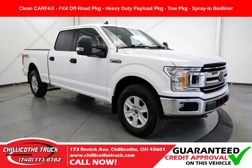 White 2020 Ford F-150 XLT for sale in Chillicothe, OH