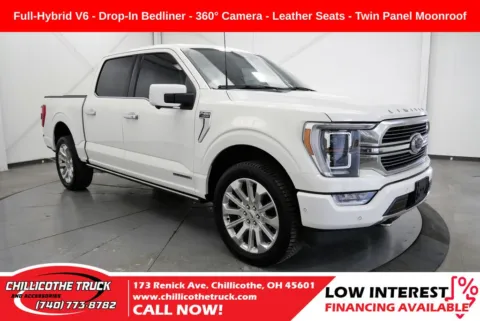 White 2023 Ford F-150 Limited for sale in Chillicothe, OH
