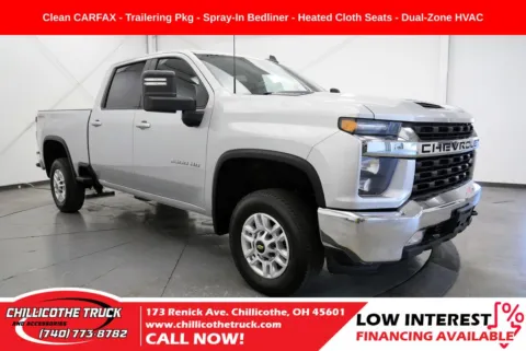 Silver 2022 Chevrolet Silverado 2500HD LT for sale in Chillicothe, OH
