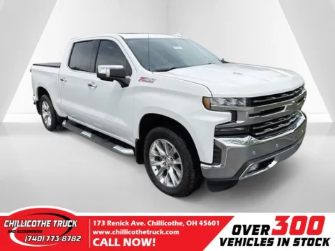White 2020 Chevrolet Silverado 1500 LTZ for sale in Chillicothe, OH