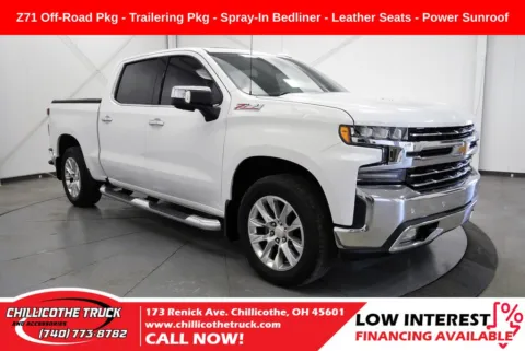 White 2020 Chevrolet Silverado 1500 LTZ for sale in Chillicothe, OH
