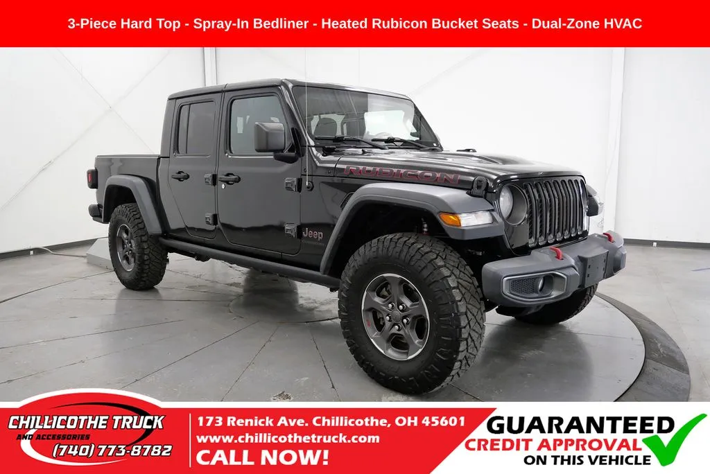 Black 2020 Jeep Gladiator Rubicon for sale in Chillicothe, OH