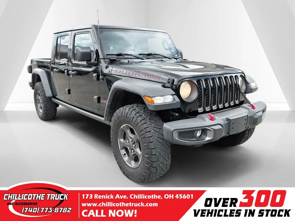 Black 2020 Jeep Gladiator Rubicon for sale in Chillicothe, OH