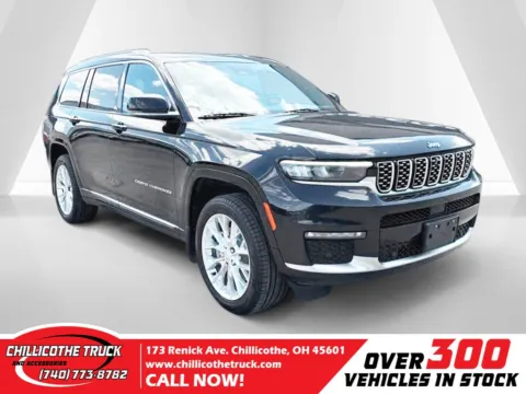 Black 2021 Jeep Grand Cherokee L Summit for sale in Chillicothe, OH