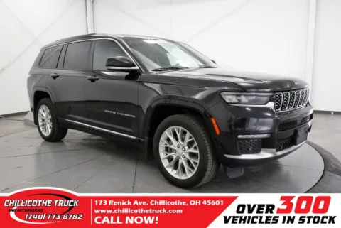 Black 2021 Jeep Grand Cherokee L Summit for sale in Chillicothe, OH