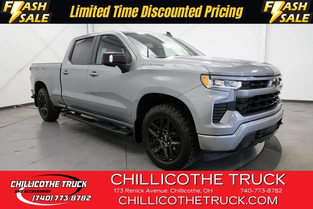 Gray 2023 Chevrolet Silverado 1500 RST for sale in Chillicothe, OH