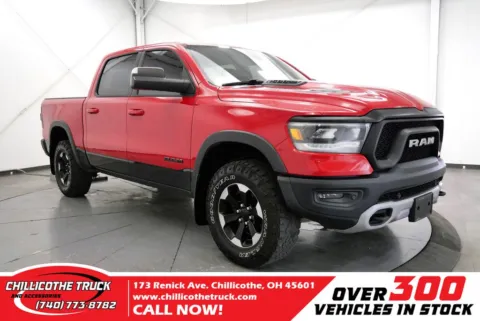 Red 2019 Ram 1500 Rebel for sale in Chillicothe, OH