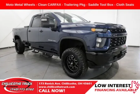 Blue 2022 Chevrolet Silverado 2500HD Custom for sale in Chillicothe, OH