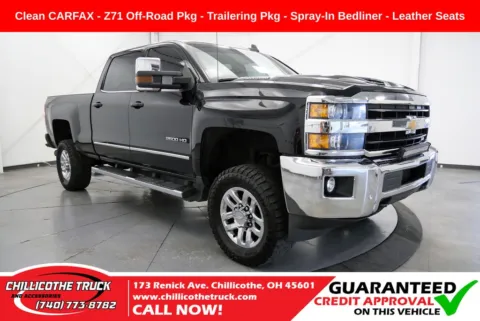 Black 2019 Chevrolet Silverado 2500HD LTZ for sale in Chillicothe, OH