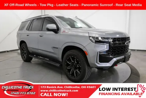 Gray 2023 Chevrolet Tahoe Z71 for sale in Chillicothe, OH